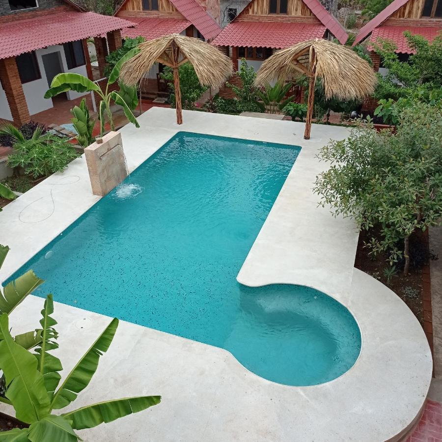 Bungalows Y Cabanas, Las Barracas De La Barra Malucano Exterior foto
